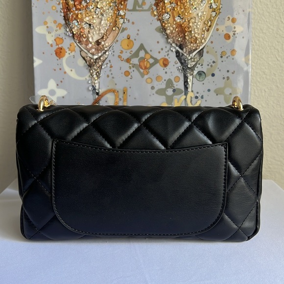 BADGLEY MISCHKA Diamond Quilted & Studs On Cover Crossbody - Picture 3 of 14